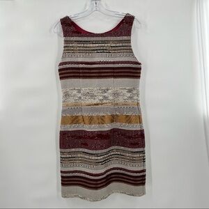 Paper Crane tweed sheath dress size S